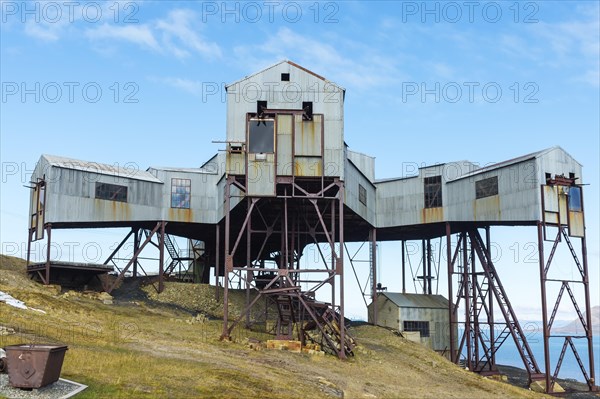 Old coal mine factory