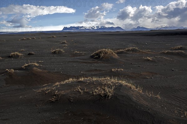 Vulcanic sand plain Skeidararsandur
