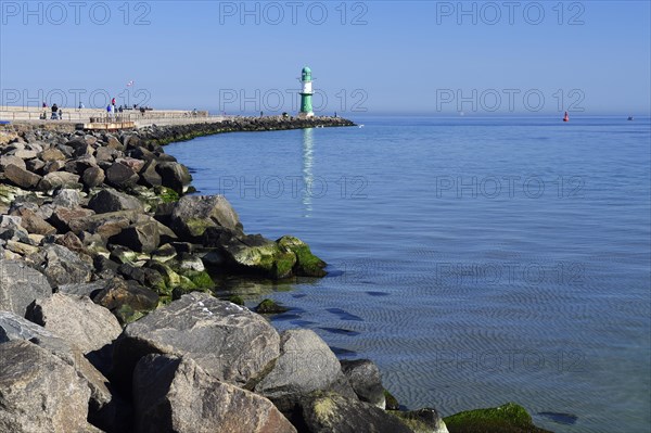 Mole with lighthouse