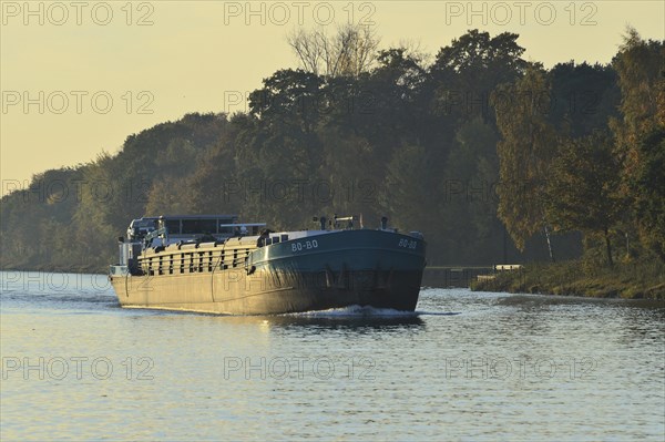 Barge on the canal