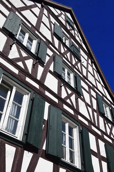 Half-timbered facade in Siebeldingen