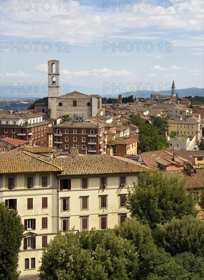 Cityscape with Church of San Domenico