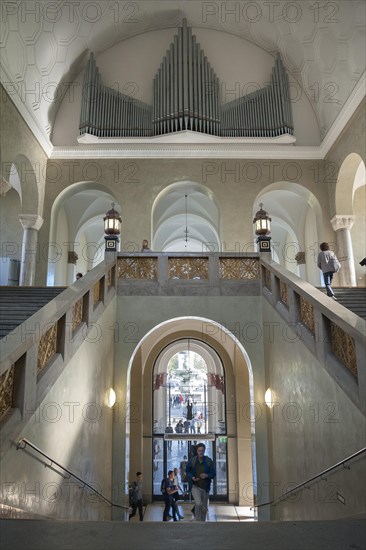 Steinmeyer Organ and Staircase in the Lichthof