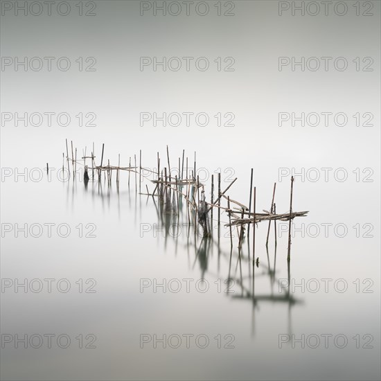 Fishing nets at the Ponte della Liberta