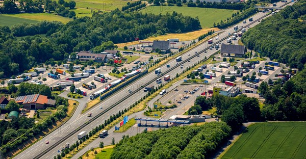 Autobahn rest area Rhynern