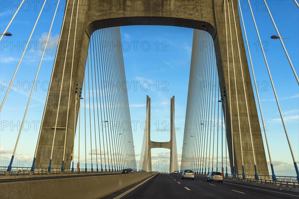 Ponte Vasco da Gama over the Tagus river