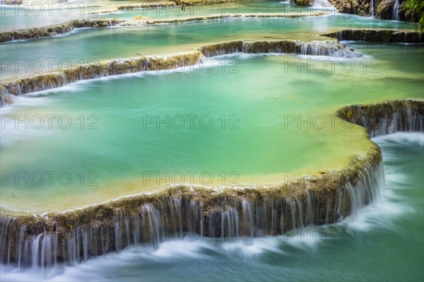 Kuang Si Falls or Tat Kuang Si Waterfall