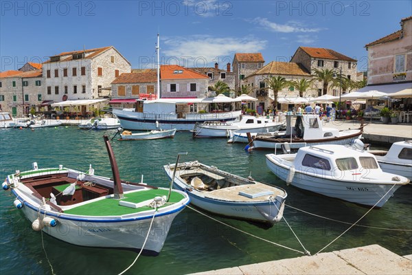 Fishing boats in port