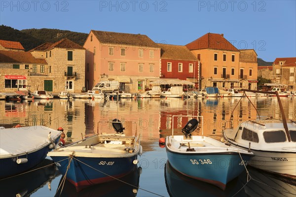 Fishing boats in port