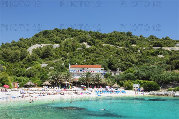 Idyllic beach with turquoise water