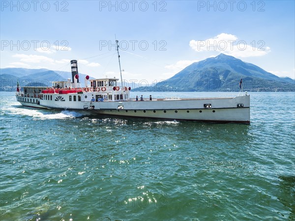 Old paddle steamer