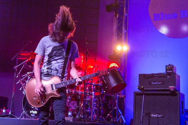 The British musician Steven Wilson live at the Blue Balls Festival Lucerne