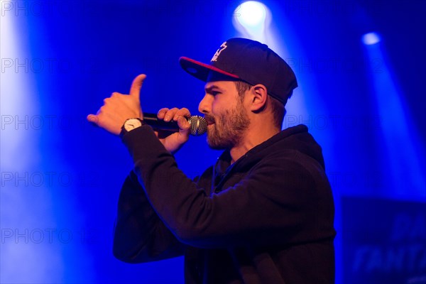 The Lucerne rapper Melo live at Schuur Luzern - Photo12-imageBROKER ...