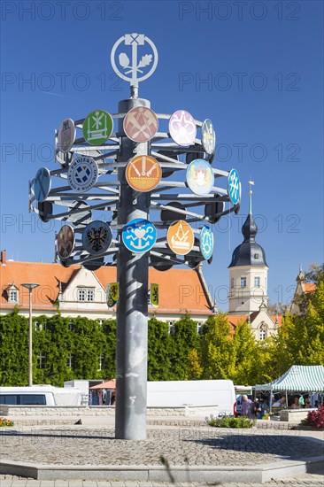 Guild tree on the town hall square