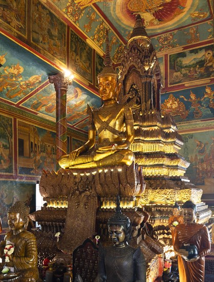 Gilt Bronze Buddha