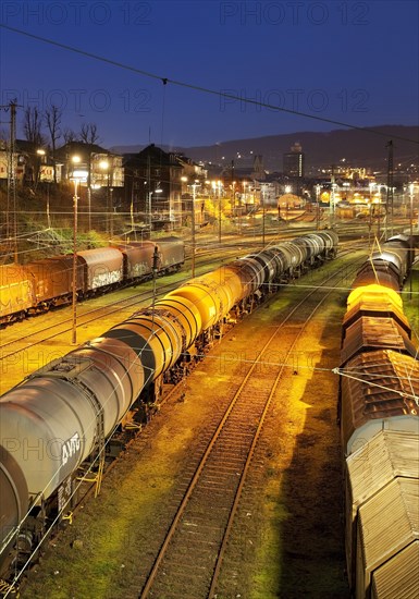 Freight train depot