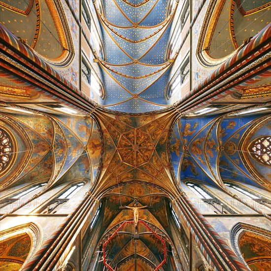 Vaults in the St. Mary's Basilica