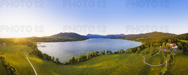 Lake Tegernsee at sunrise