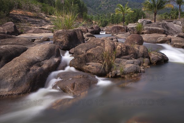 Small waterfall in Yersin National Park