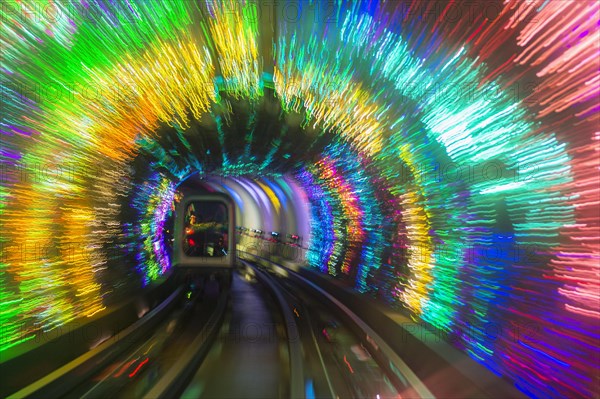 Bund Sightseeing Tunnel at Waterfront The Bund