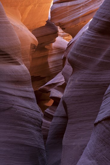 Colourful sandstone formations