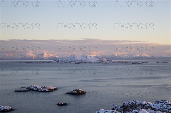 Skrova island in the Vestfjord