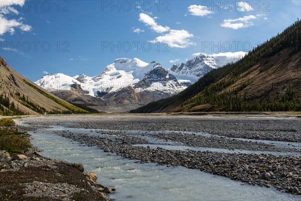 View from Highway Icefields Parkway