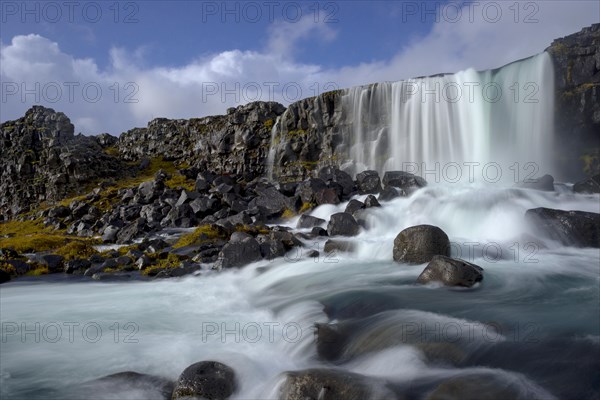 Oxararfoss waterfall