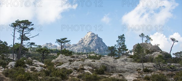 Walking path to Piscia di Gallo