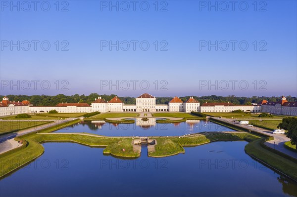 Castle Nymphenburg with castle park