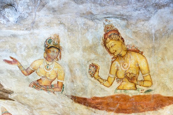 Sigiriya Wall Frescoes