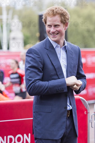 Prince Harry smiling