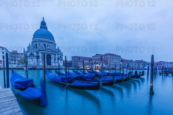 View of the Grand Canal at the Chiesa della Salute church