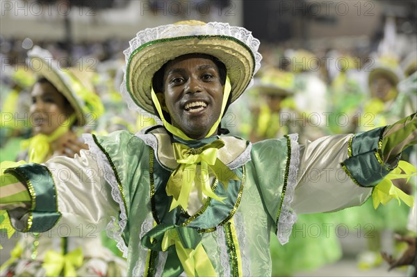 Smiling dancer