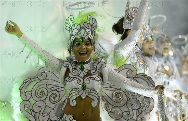 Samba Dancer on an allegorical float