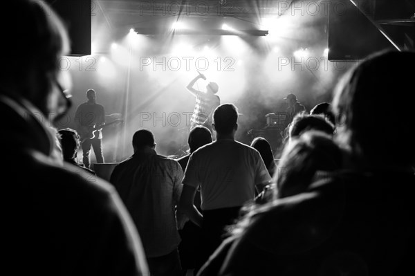 Scottish band The Twilight Sad with frontman James Graham