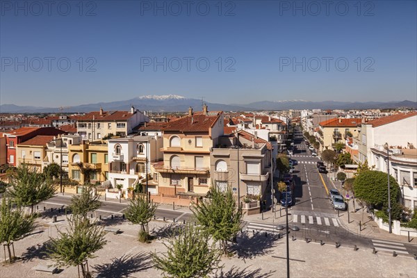 A view from the ramparts of the Castle of the Kings of Majorca