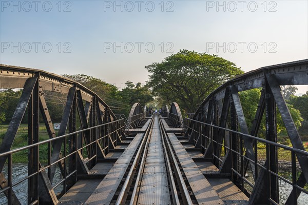 Historical River Kwai Bridge