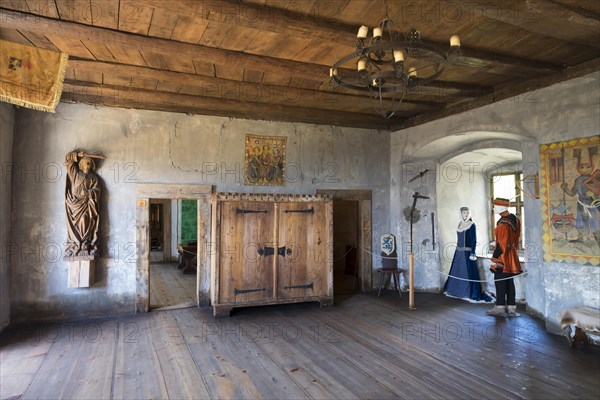 Great hall in museum