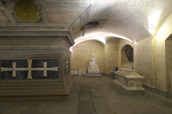 Grave of Cosimo inside the church of San Lorenzo