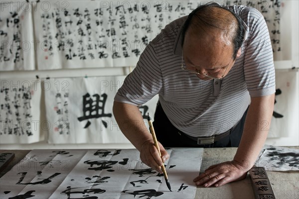 Chinese calligrapher