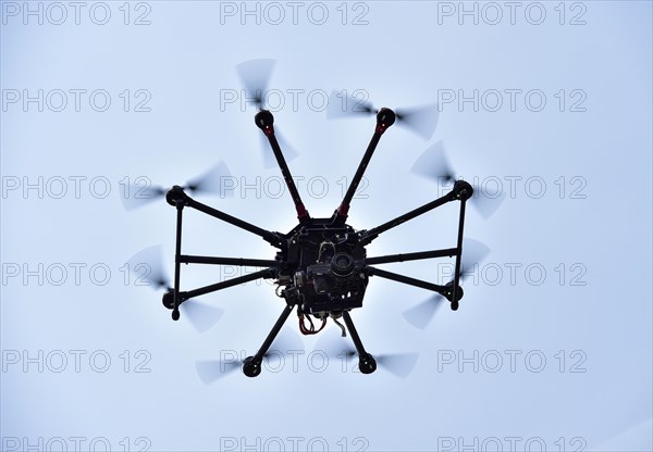 Drone in flight