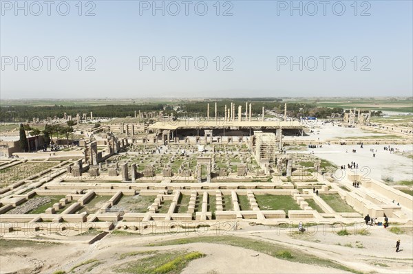 View of the ancient Persian city
