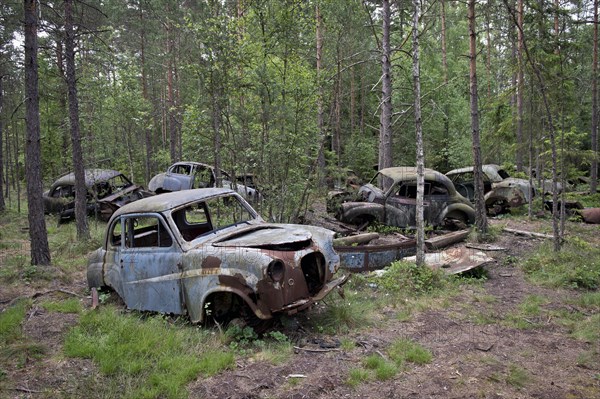 Kyrko Mosse junkyard