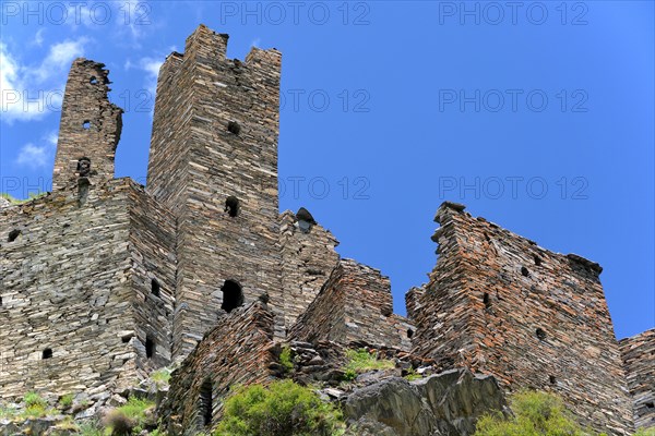 Ruins of the medieval defensive and residential towers