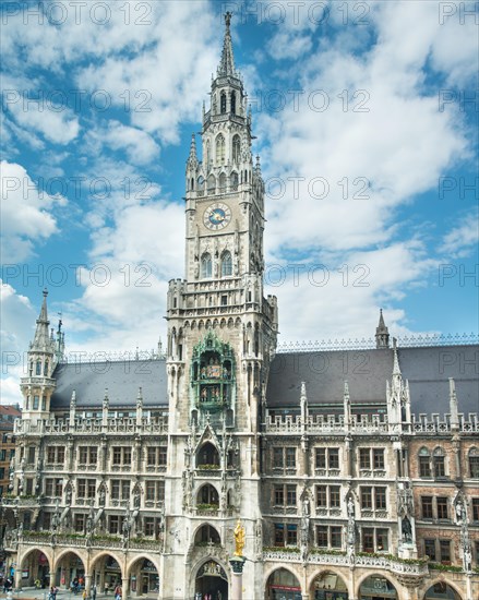 The New Town Hall on Marienplatz