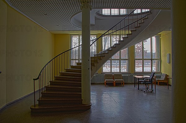 Steps in the Broadcasting Center Berlin