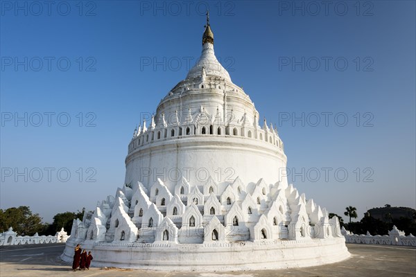 Young Buddhist monks or novices