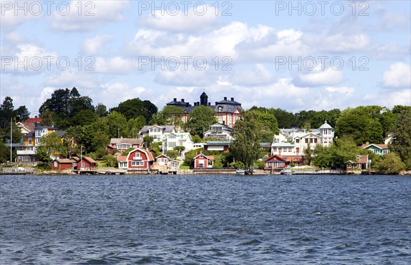 Wooden residential buildings