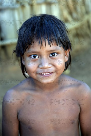 Boy of the Xavantes people